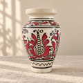 Vintage Kiss Mihály Korond Folk Pottery Vase — Transylvania