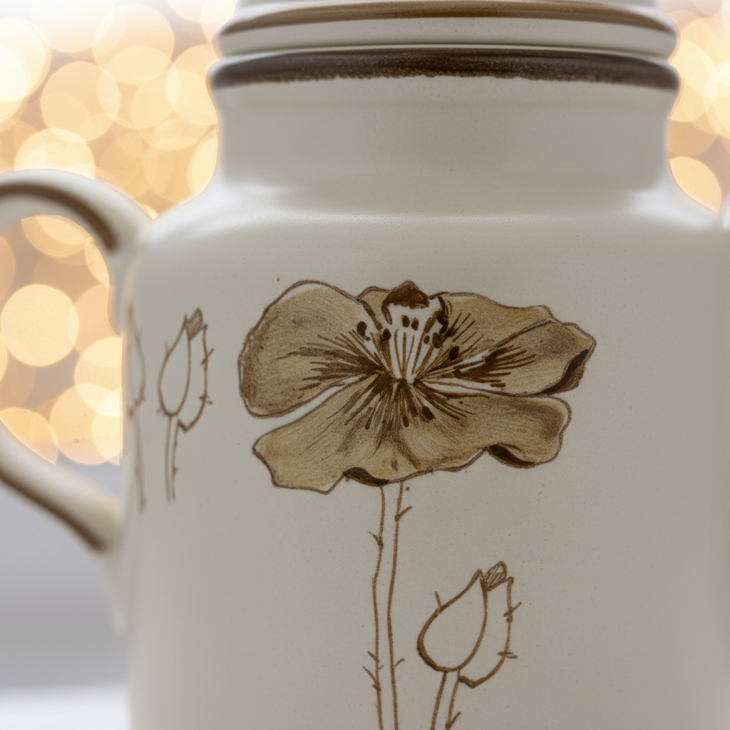 Detail — Poppy Motif